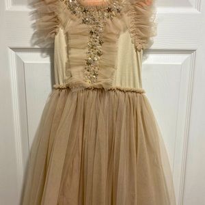 Tutu Du Monde Dress in Champagne (size 6/7)